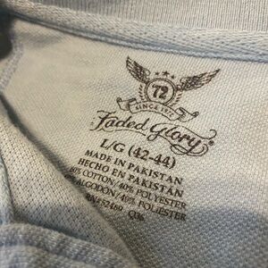 Faded Glory Mens Polo Shirt